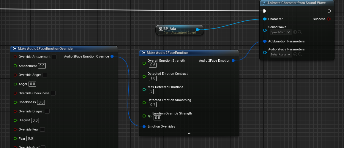 Audio2FaceEmotion struct