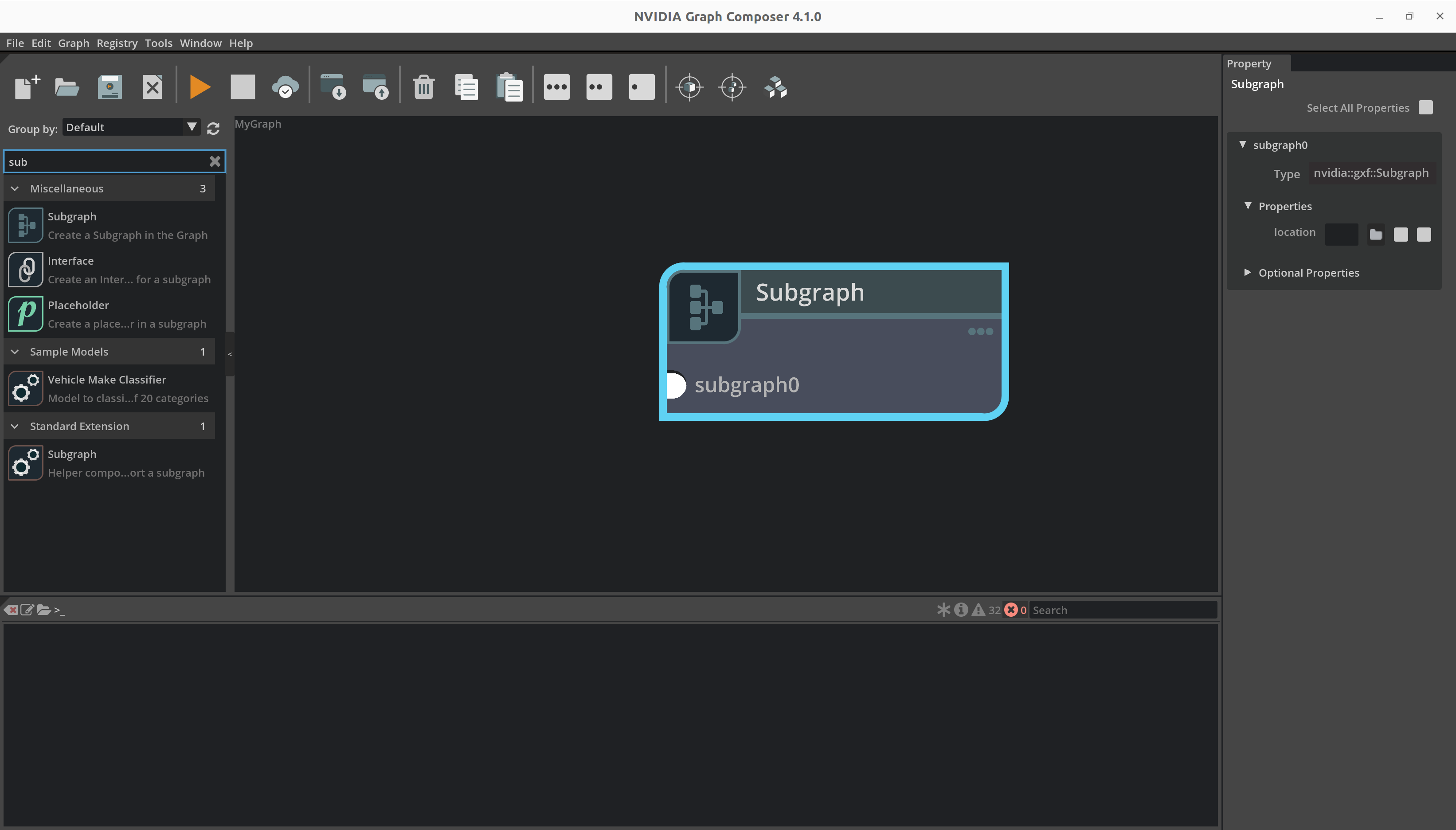 load a subgraph