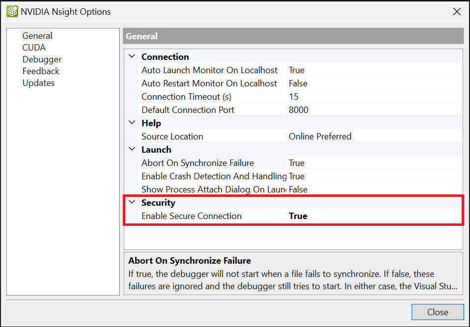 ../_images/nsight_host_options_general_secure_enabled.01.png