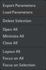 Graph Context Menu