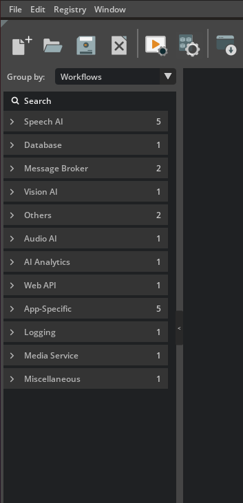 UCS Studio - Microservice categorization