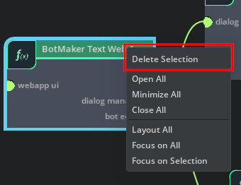 UCS Studio - Delete Microservice