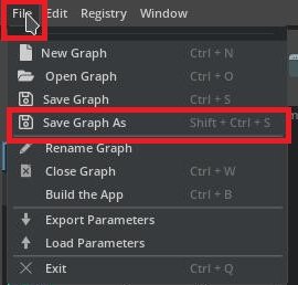 UCS Studio - Graph Save As