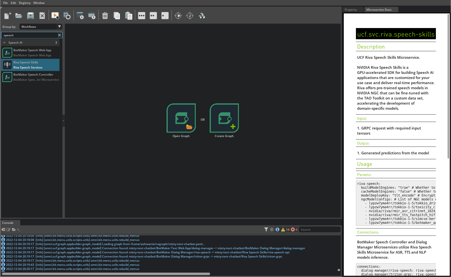 UCS Studio - Microservice Details